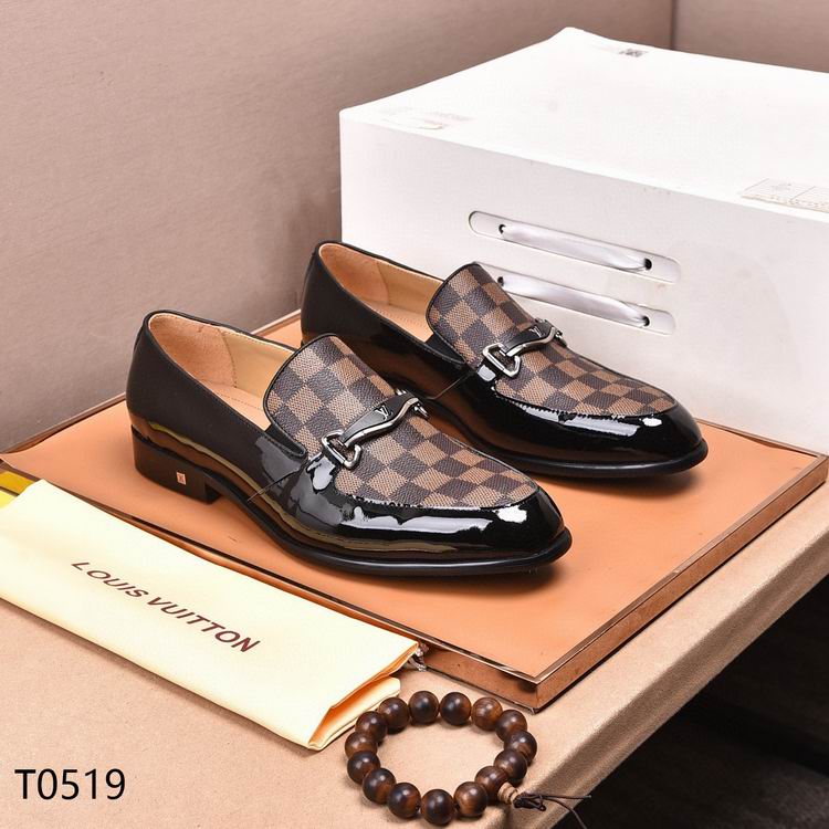 Louis Vuitton leather shoes men-LV2802S